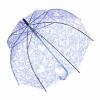 Kék Műanyag átlátszó Esernyő vel Minta GYS160005C