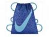 Nike Graphic pöttyös tornazsák, sportzsák kék színben