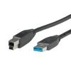 USB 3.0 kábel A B 1,8m - Roline