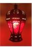 Peso marokkói mennyezeti lámpa piros