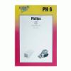 Porszívó alkatrész, papír Porzsák, PH6 4db, Philips Triathlon ew03256