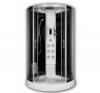 Sanimix 22.732-2 Negyedköríves Hidromasszázs zuhanykabin elektronikával 100x100 cm