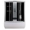 Hidromasszázs zuhanykabin rádióval, világítással, fürdőkáddal CSK150