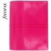 FILOFAX Domino Lakk kalendárium, gyűrűs, betétlapokkal, A5 méretben, rózsaszín pink