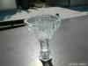 Anna Hütte kézzel csiszolt kristály gyertyatartó váza