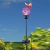 Solár Kerti világító dekorlámpa: pillangós gömb Új