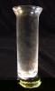 Üveg mini váza egyenes 12 x 4 cm