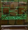 Kawasaki mintás világító LED lámpa egyedi tábla