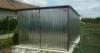 Bomstal Garázs: Acélváz szerkezetű mobil garázs trapézlemez borítás