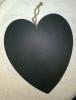 Tábla rajztábla szív szivecske kréta üzenőfal írótábla 30cm 2oldalú
