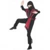 Fekete Ninja Farsangi Jelmez L-es (10-12 év)
