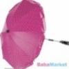 Fillikid UV szűrős babakocsi napernyő 50 pöttyös rózsaszín 571150-73