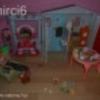 Hangokat adó barbie ház babával bútorokal sok kiegészítővel Gyereknapra