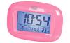 Trevi SLD 3016 Digitális óra, hőmérő, naptár, pink színben