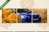 Többrészes vászonkép: Subaru Impreza ral...