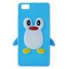 Huawei Ascend P8 Lite Szilikon Tok 3D Pingvin Kék