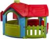 PalPlay gyerek házikó Triangle Villa felépítménnyel és konyhával 300-0662