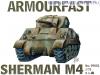 Armourfast 99001 Sherman M4 Tank makett 1 72 (2 db)