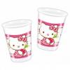 Hello Kitty szülinapi parti pohár 200 ml, 8 db
