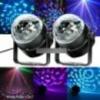 2db LED RGB DJ Club Disco party fény effekt lámpa