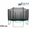AGA SPORT TOP 335 cm Green trambulin védőhálóval