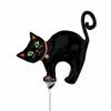 Fekete Macska - Halloween Cat Mini Shape Fólia Lufi