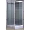 Vital szögletes zuhanykabin függőleges csíkos üveggel 80x80, zuhanytálca nélkül