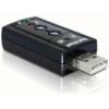 Delock USB 7.1 hangkártya (virtuális) USB 2.0