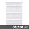 Easy fix sávos roló, fehér, ablakra: 60x150 cm