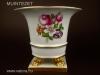Herendi porcelán gyönyörű neoempire körmös váza, különleges festéssel