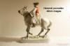 Herendi porcelán szobor - csikós a lován - 40 cm