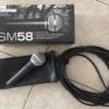 Új Shure sm 58 s mikrofon 10mkábel