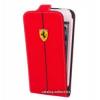 Ferrari iPhone 5C Flip tok, piros (FER-FEFORFLPMRE)