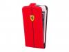 Ferrari iPhone 5 5S bőr flip tok