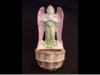 Antik porcelán angyalkás szenteltvíztartó
