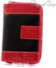 byLupo piros-fekete női bőr pénztárca (5827 BLK RED)