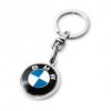 Gyári BMW logós kerek kulcstartó, 80230444663