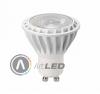 LED spot lámpa, GU10, 7W, 230V, SMD - Meleg fehér