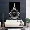 Párizs, Eiffel-torony, fekete-fehér