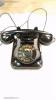 CB35 Standard bakelit retro tárcsás telefon antik