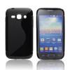 Szilikon tok - S-TYPE Samsung Galaxy Ace 3 -S7272, Black