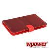 WPOWER 8 Billentyűzetes Tablet tok, mintás, piros, EN-HU