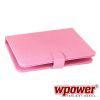 WPOWER 8 Billentyűzetes Tablet tok, pink, EN-HU