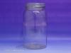 0K572 Régi üveg fedeles befőttes üveg 1.5 liter