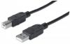 MANHATTAN USB 2.0 nyomtató kábel, 1 m, M...