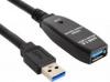 Sandberg aktív USB 3.0 hosszabbító kábel (5m)