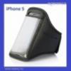 iPhone 5 5s 5c sport karpánt tok - fekete