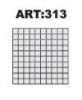ART:313 - kerti j r lap 39x39x6 nt forma