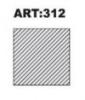 ART:312 - kerti j r lap 39x39x6 nt forma