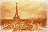 Az Eiffel- torony antikolva